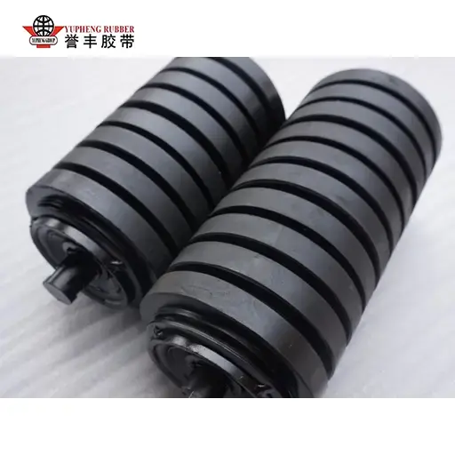 ရော်ဘာကွင်း Impact Idler Roller